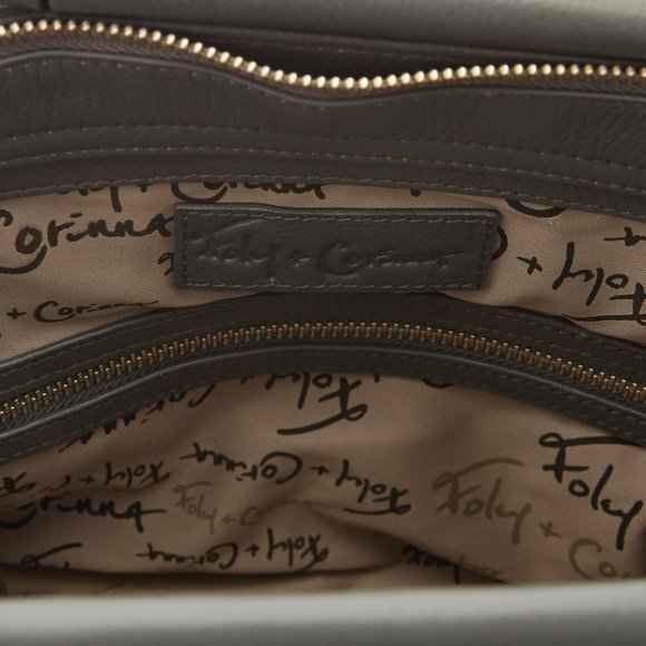 Foley + Corinna leather Top Handle Bag, Black - Picture 12 of 15